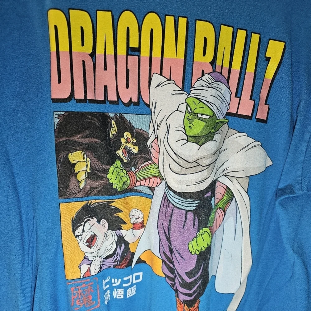 Dragon Ball Z Blue Graphic T-Shirt Adult Dize Large - Picture 2 of 3
